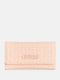 Кошелек розового цвета с логотипом бренда (17,5х10х1,5см) | 6729659