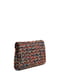 Різнокольорова сумка на ланцюжку з логот іпом бренду на кнопці (24х16х2 см) | 6729662 | фото 3