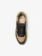 Комбинированные разноцветные кроссовки с логотипом бренда | 6729681 | фото 4
