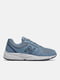 Комбинированные кроссовки голубого цвета с логотипом бренда | 6729686 | фото 2