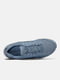 Комбіновані кросівки блакитного кольору з логотипом бренду | 6729686 | фото 4