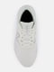 Текстильні білі кросівки з логотипом бренду | 6729690 | фото 4