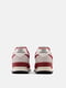 Комбіновані кросівки червоного кольору з логотипом бренду | 6729692 | фото 2