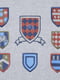 Серый свитшот с оригинальной вышивкой герба JW Anderson | 6729737 | фото 6