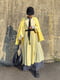 Жовтий кардиган на ґудзиках, розкльошені рукави та накладні кишені | 6729751 | фото 14