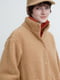 Пальто коричневого кольору на кнопках з коміром-стійкою | 6729759 | фото 4