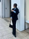 Джинсовая куртка-рубашка черного цвета на пуговицах | 6729769 | фото 6