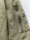 Куртка-бомбер оверсайз зеленого цвета на молнии | 6729794 | фото 10