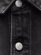 Джинсовое мини-платье черного цвета на молнии и пуговицах | 6729799 | фото 7