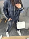 Велюровий спортивний костюм графітового кольору: худі і джогери | 6730676 | фото 5
