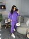 Фіолетовий спортивний костюм: світшот і джогери | 6730687 | фото 4