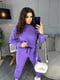 Фіолетовий спортивний костюм: світшот і джогери | 6730687 | фото 2