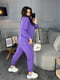 Фіолетовий спортивний костюм: світшот і джогери | 6730687 | фото 5