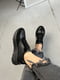 Чорні шкіряні кросівки зі вставками замшу | 6730514 | фото 2
