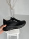 Чорні шкіряні кросівки зі вставками замшу | 6730514 | фото 3