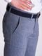 Серые классические брюки с карманами | 6726247 | фото 4