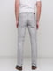 Светло-серые классические брюки с карманами | 6726250 | фото 3