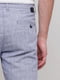 Классические брюки небесно-голубого цвета с карманами | 6726254 | фото 4