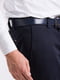 Синие классические брюки с карманами | 6726271 | фото 2