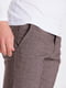 Коричневі класичні штани з кишенями | 6726275 | фото 2