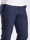 Синие классические брюки с карманами | 6726276 | фото 2