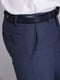 Синие классические брюки с карманами | 6726285 | фото 2