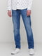 Сині джинси прямого крою | 6726328