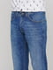 Сині джинси прямого крою | 6726328 | фото 4