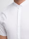 Белая хлопковая рубашка с коротким рукавом | 6726525 | фото 2