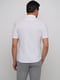 Белая хлопковая рубашка с коротким рукавом | 6726525 | фото 3