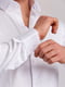 Белая классическая рубашка на пуговицах | 6726554 | фото 4