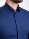 Синя класична сорочка на ґудзиках | 6726583 | фото 3