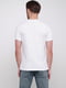 Белая хлопковая футболка с рисунком | 6726610 | фото 2