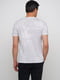 Бавовняна біла футболка з принтом | 6726641 | фото 2