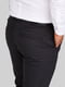 Чорні класичні штани з кишенями | 6726824 | фото 2