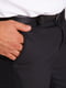 Чорні класичні штани з кишенями | 6726824 | фото 3