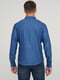 Синяя классическая рубашка на пуговицах | 6726825 | фото 2