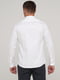 Белая рубашка с воротником-стойкой на скрытых пуговицах | 6726830 | фото 2