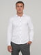 Белая классическая рубашка на кнопках | 6726861