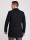 Двобортне пальто-піджак чорного кольору | 6726949 | фото 2