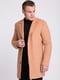 Пальто-пиджак цвета кемел с лацканами | 6726954 | фото 2