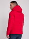 Куртка вкорочена з капюшоном червона | 6726959 | фото 2