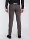 Серые классические брюки с карманами | 6727026 | фото 3