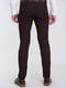 Коричневые классические брюки с карманами | 6727032 | фото 5