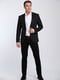 Классический приталенный пиджак черного цвета | 6727087 | фото 3
