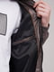 Куртка укорочена з коміром-стійкою кавова | 6727115 | фото 4