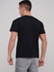 Базова чорна футболка з принтом | 6727124 | фото 2