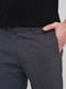 Класичні сірі штани з кишенями | 6727137 | фото 3