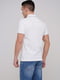 Базовая футболка-поло белого цвета | 6727182 | фото 2