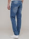 Сині джинси прямого крою | 6727186 | фото 2